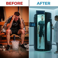 CryoLuxe Aurora One Cryotherapy Chamber — Before & After