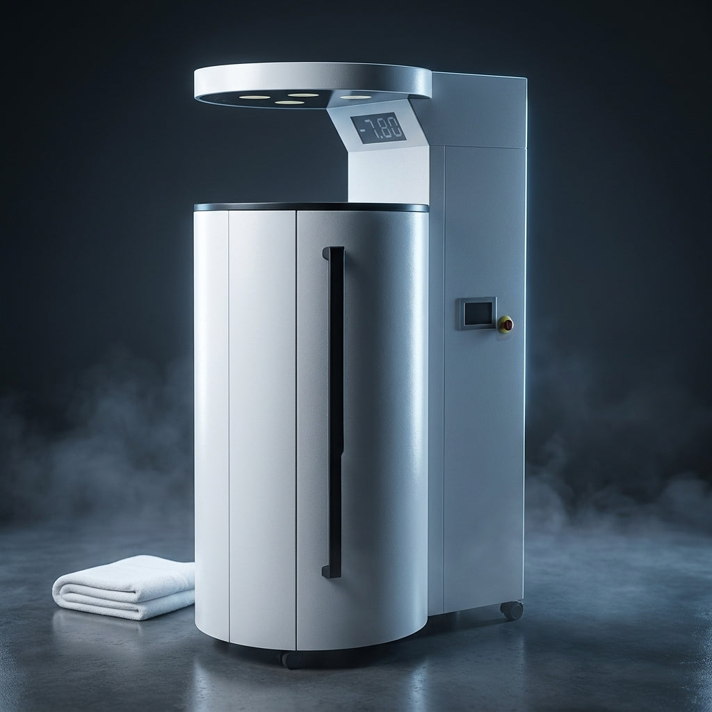 CryoVerve Halo S1 Cryotherapy Chamber — Studio Shot