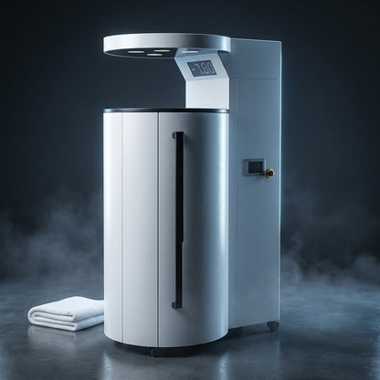 CryoVerve Halo S1 Cryotherapy Chamber — Studio Shot