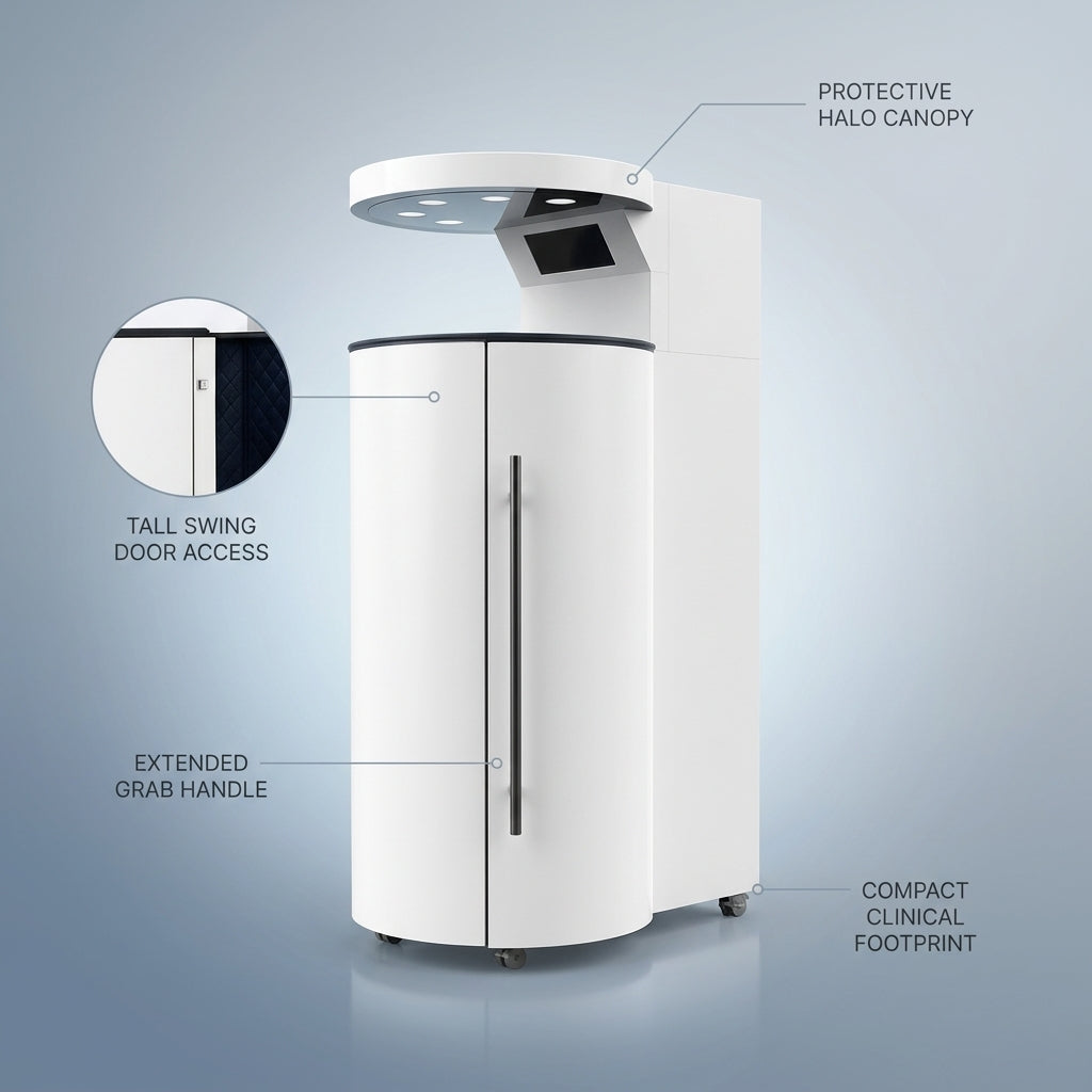 CryoVerve Halo S1 Cryotherapy Chamber — infographic