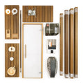 Carbon Smart Saunas - 5' x 8' x 8' - by Finnish Sauna Builders